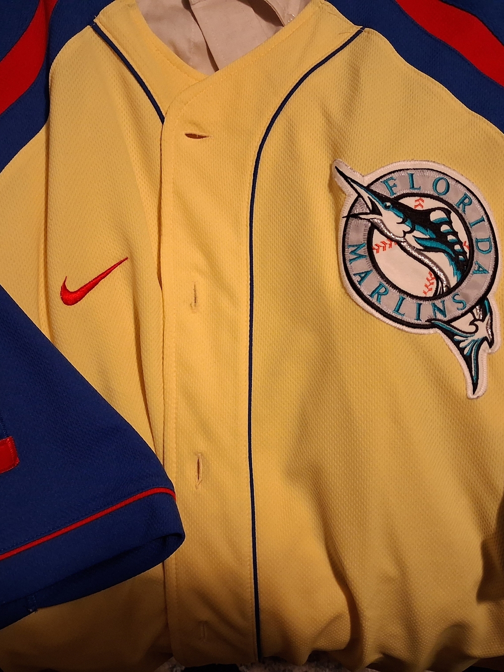 Vintage Miguel Cabrera  24 Nike world baseball jersey Venezuela XL Marlins 2000s